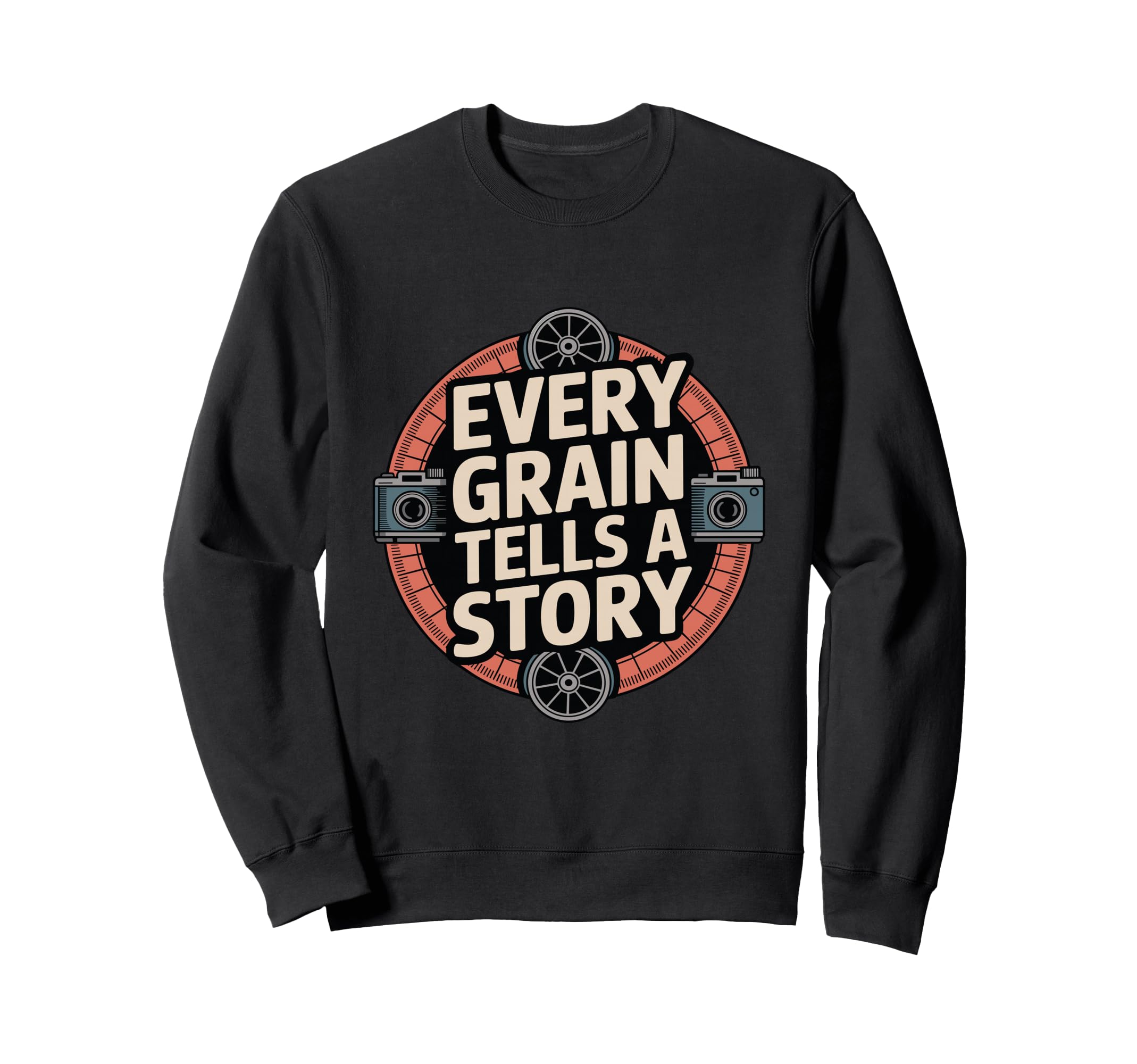 Click Rewind Cherish Camera Sweatshirt - Streetwear Style Men Women - T-Shirt, Sweatshirt, Hoodie