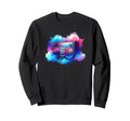 Boombox Old School 80S Music Sweatshirt - Fun Novelty Design for Adults - T-Shirt, Sweatshirt, Hoodie