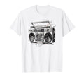 Ghetto Blaster Hip Hop 80S 90S Street T-Shirt - Novelty Apparel Men Women - T-Shirt, Sweatshirt, Hoodie