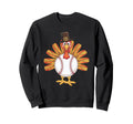 Baseball Turkey Thanksgiving Fall Sweatshirt - Streetwear Style for Adults - T-Shirt, Sweatshirt, Hoodie
