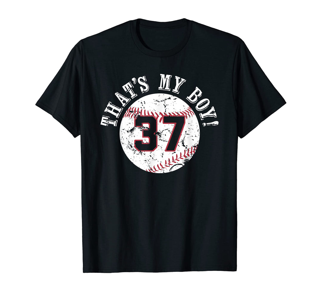 Unique Thats My 37 Baseball Player T-Shirt - Novelty Apparel for Adults - T-Shirt, Sweatshirt, Hoodie