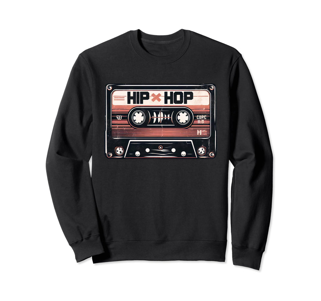 Cassette Tape Hip Hop Music 80S Sweatshirt - Custom Art Print Men Women - T-Shirt, Sweatshirt, Hoodie