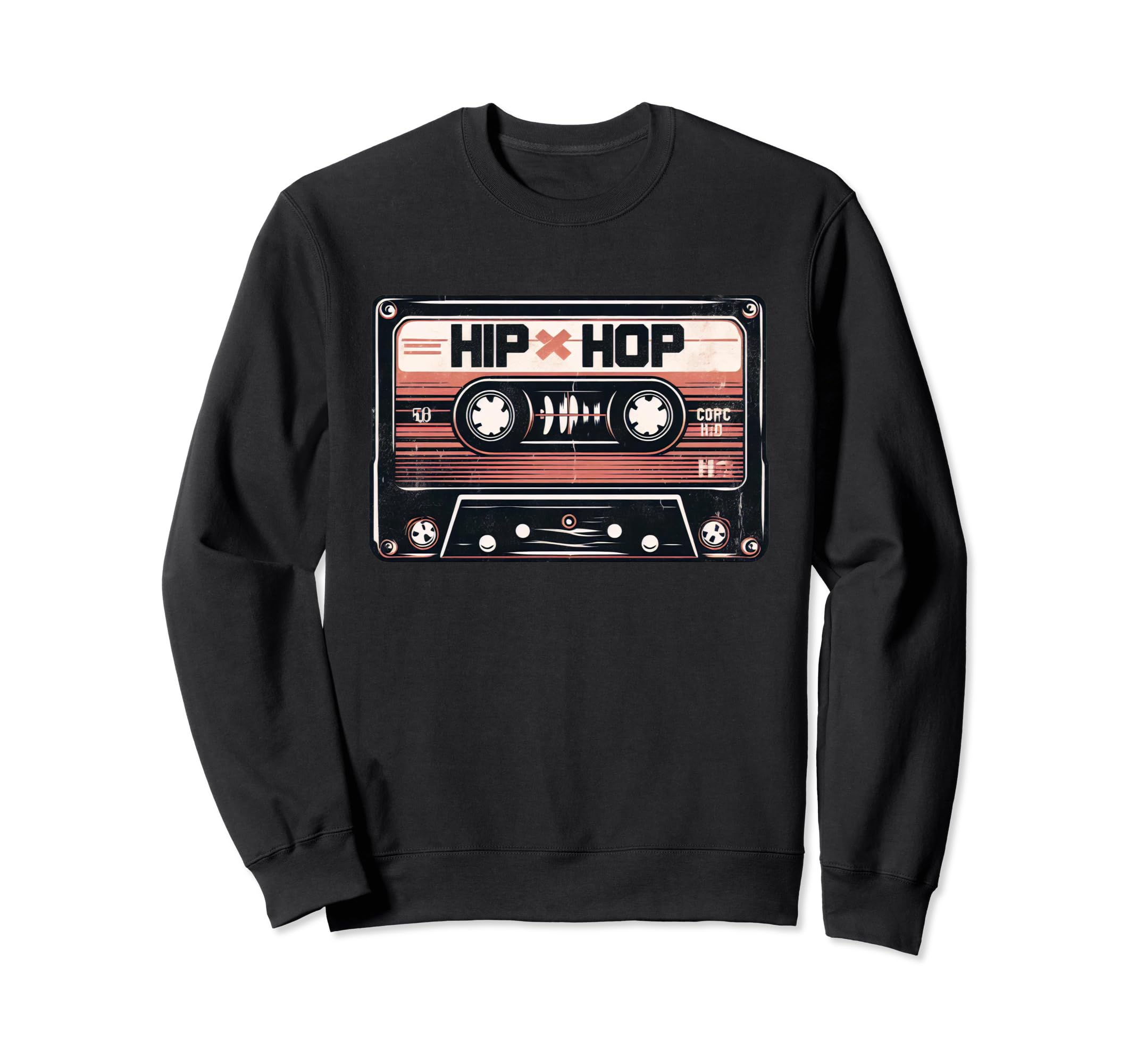 Cassette Tape Hip Hop Music 80S Sweatshirt - Custom Art Print Men Women - T-Shirt, Sweatshirt, Hoodie