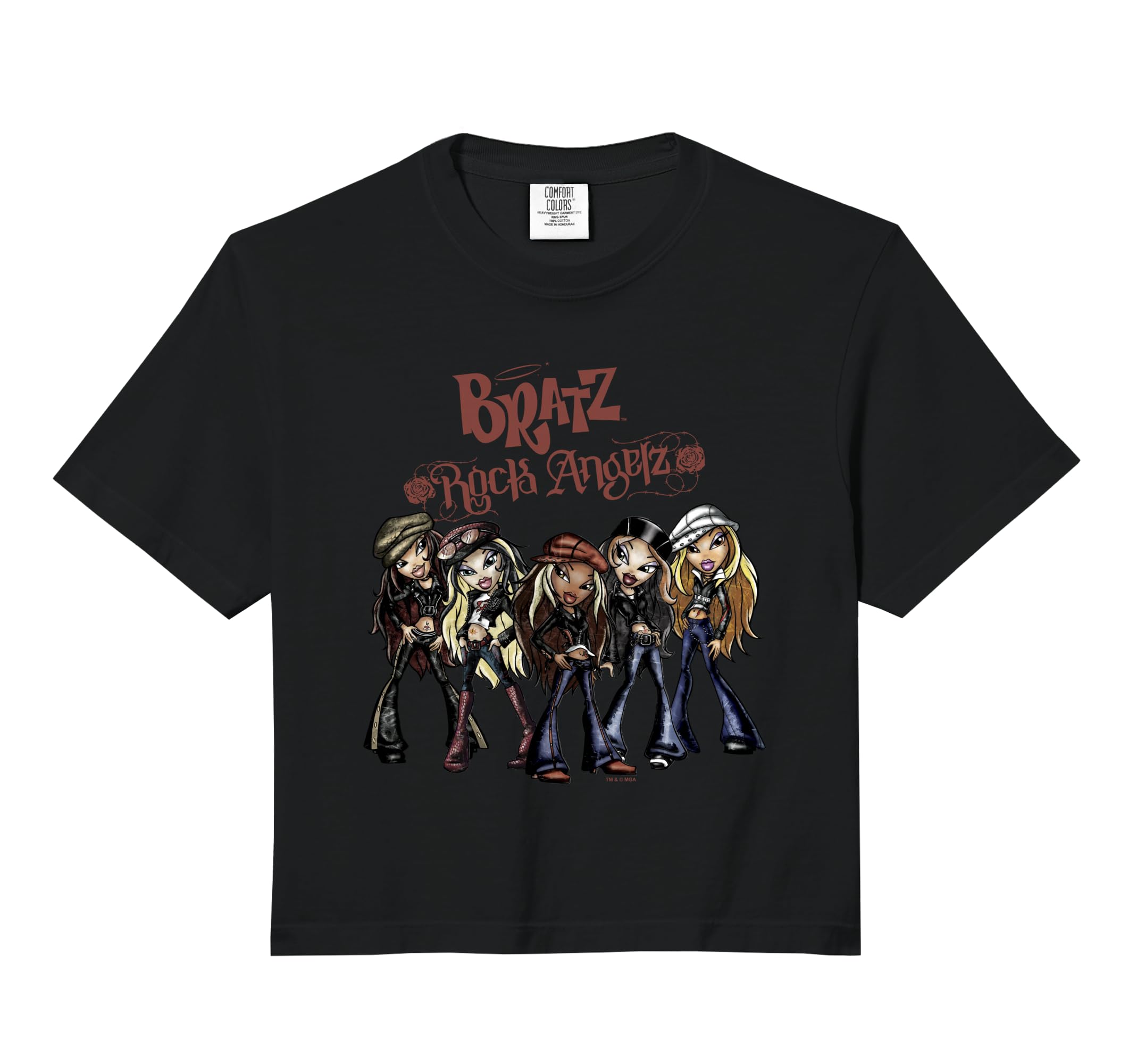 Bratz Rock Angelz Music Band Group T-Shirt - Fun Novelty Design Unisex - T-Shirt, Sweatshirt, Hoodie