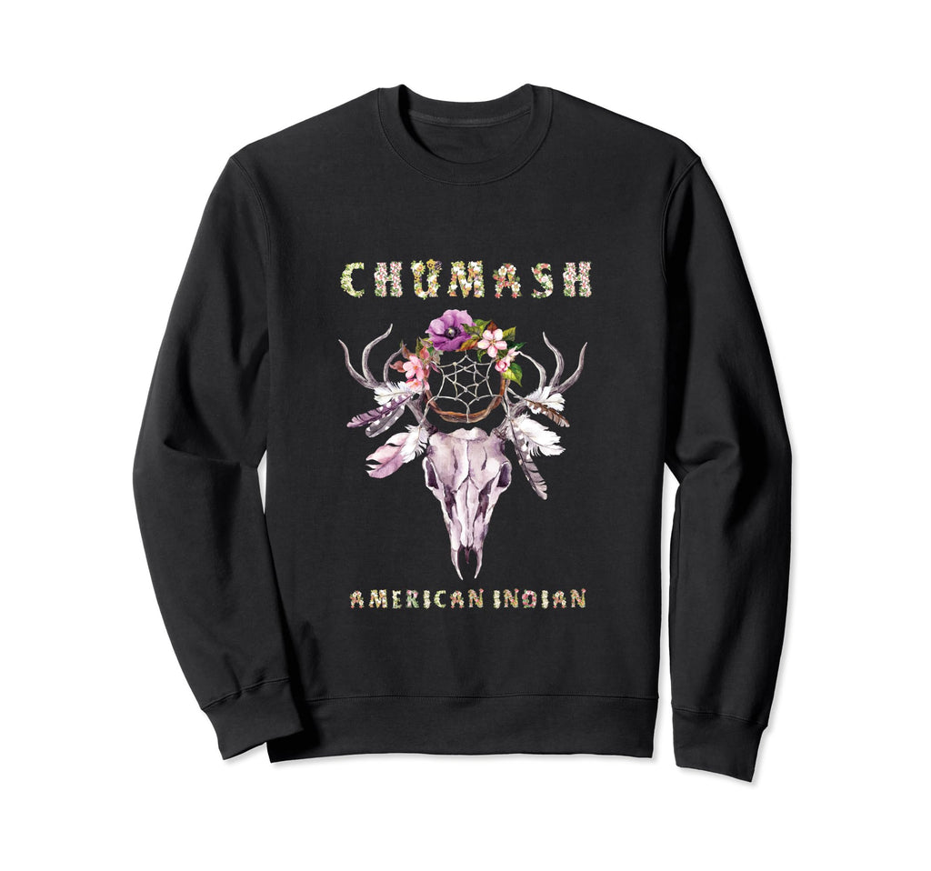 Chumash American Indian Tribe Boho Sweatshirt - Novelty Apparel for Adults - T-Shirt, Sweatshirt, Hoodie