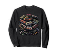 Mixtapes Cassette Tapes 1980S Radio Sweatshirt - Unique Graphic Unisex - T-Shirt, Sweatshirt, Hoodie