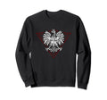 Polska Polish Eagle Distressed Sweatshirt - Aesthetic Graphic Men Women - T-Shirt, Sweatshirt, Hoodie