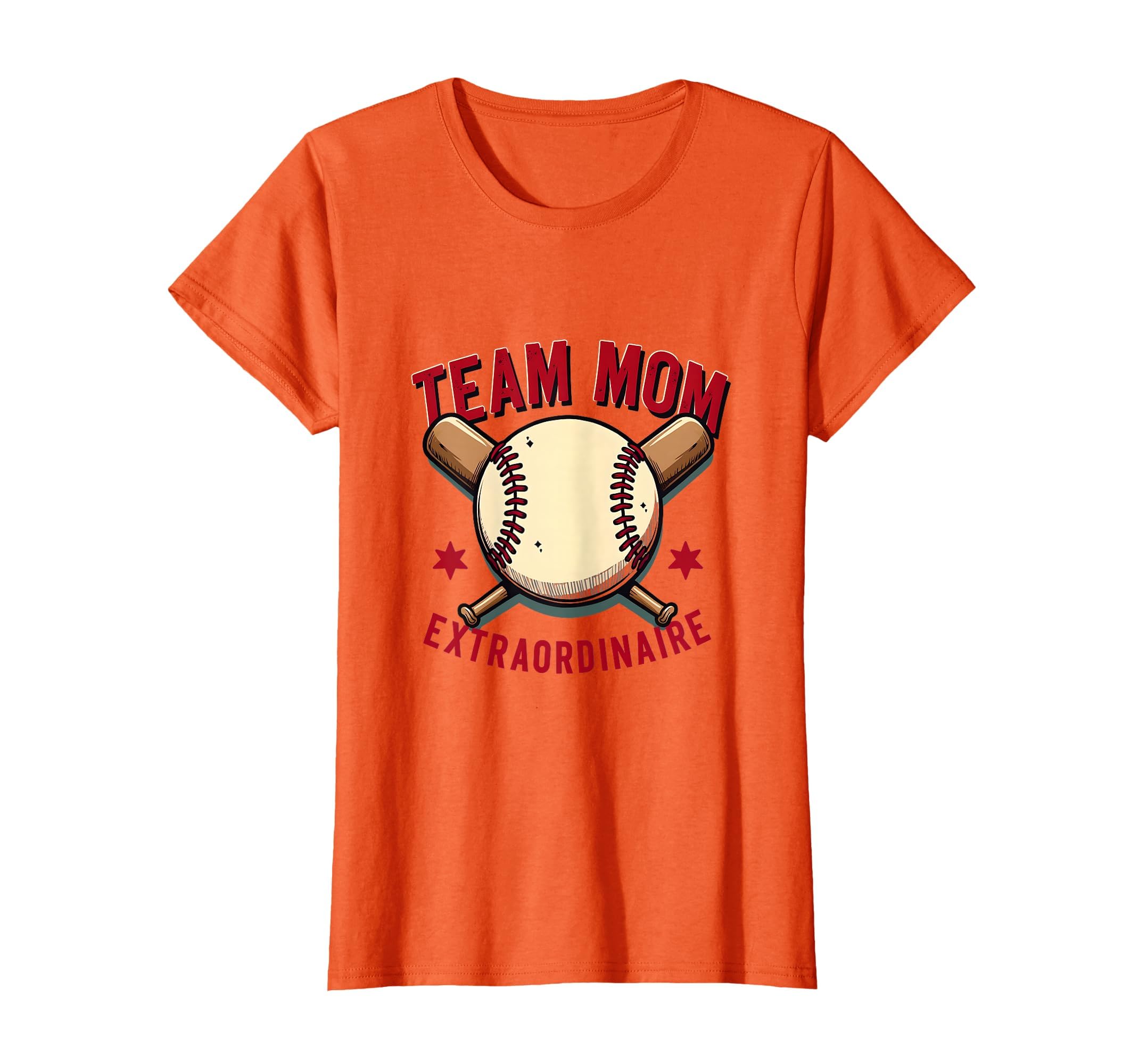 Baseball Mama Team Mom Extraordinaire T-Shirt - Minimalist Print Unisex - T-Shirt, Sweatshirt, Hoodie