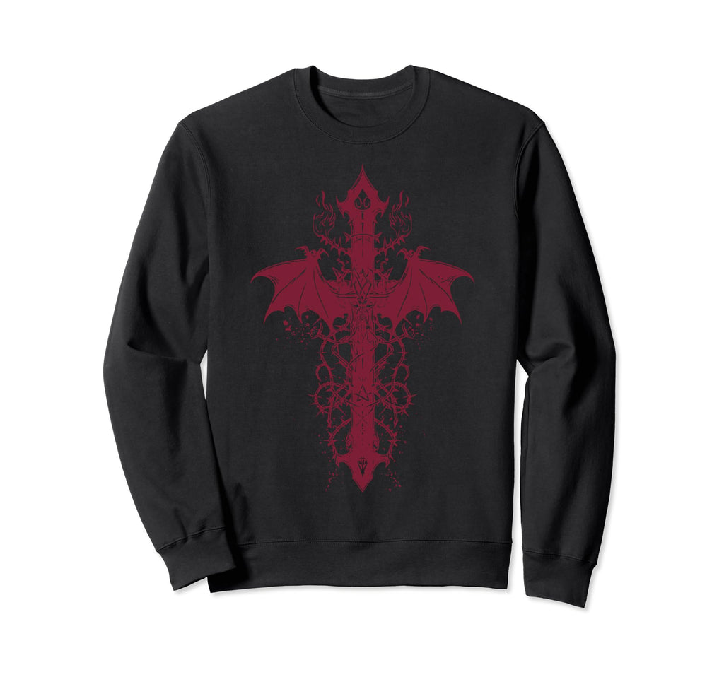Y2K Metal Grunge Aesthetic Alt Sweatshirt - Custom Art Print for Adults - T-Shirt, Sweatshirt, Hoodie
