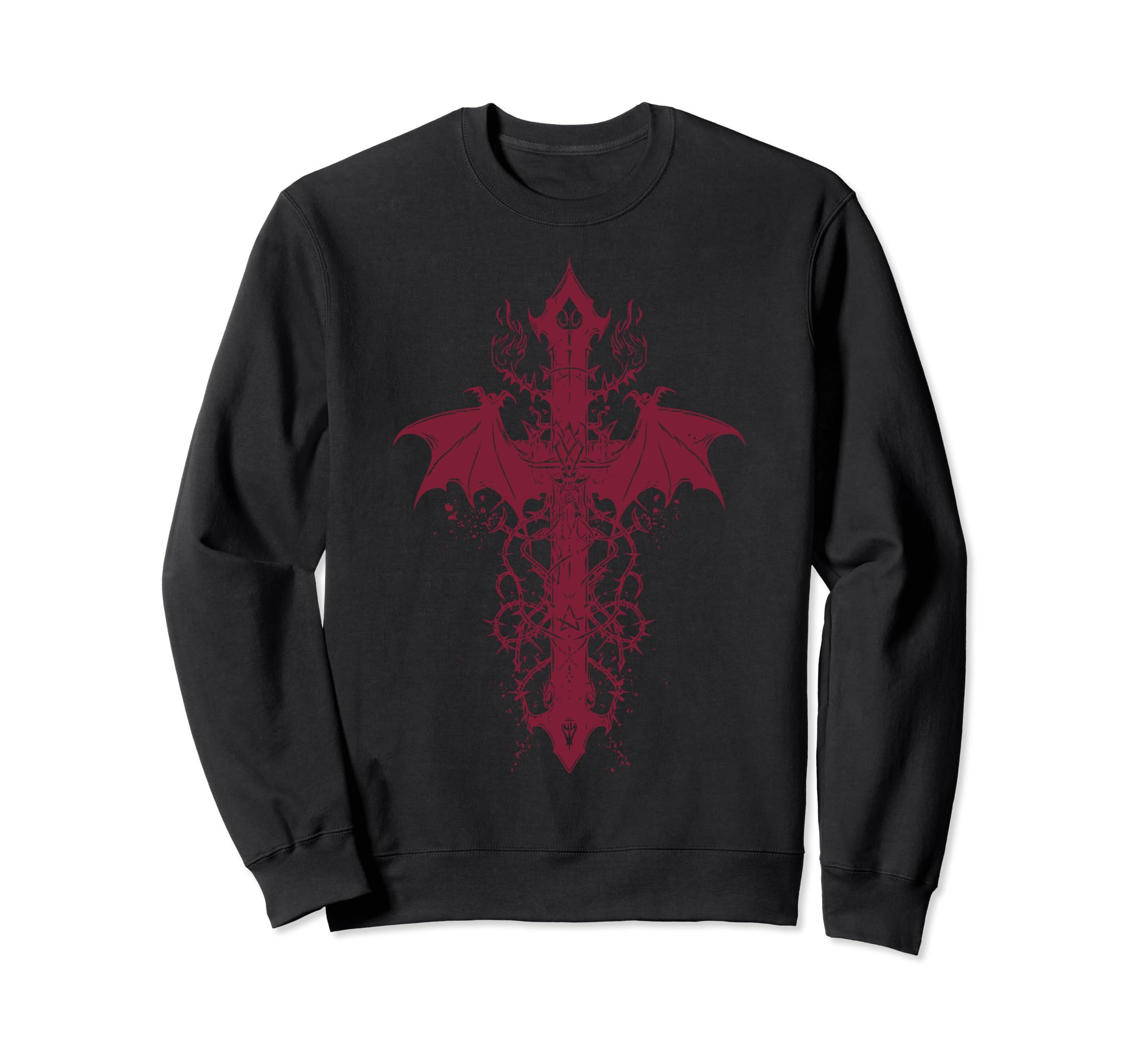 Y2K Metal Grunge Aesthetic Alt Sweatshirt - Custom Art Print for Adults - T-Shirt, Sweatshirt, Hoodie