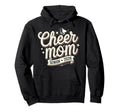Cheer Mom Mother Bow Cheerleader Hoodie - Fun Novelty Design Men Women - T-Shirt, Sweatshirt, Hoodie