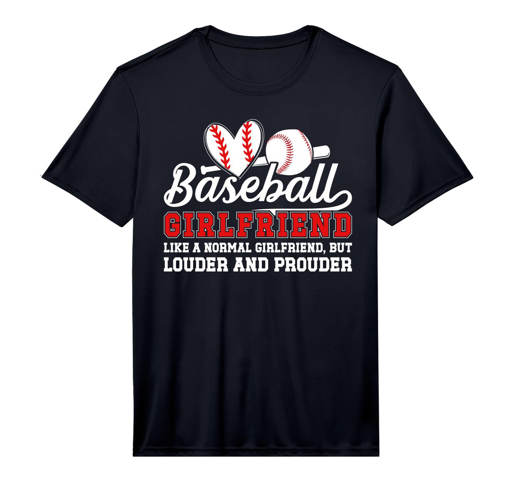 Mens Baseball Girlfriend T-Shirt - Fun Novelty Design for Adults - T-Shirt, Sweatshirt, Hoodie