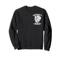 Baseball Dad Daddy Father Happy Sweatshirt - Custom Art Print Unisex - T-Shirt, Sweatshirt, Hoodie