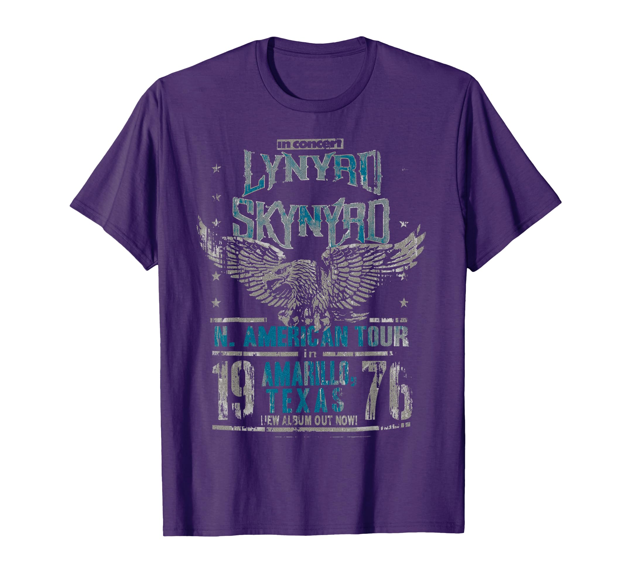 Lynyrd Skynyrd Concert Amarillo Texas T-Shirt - Custom Art Print Men Women - T-Shirt, Sweatshirt, Hoodie