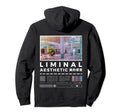 Liminal Spaces Backprint Vaporwave Hoodie - Graphic Print Men Women - T-Shirt, Sweatshirt, Hoodie