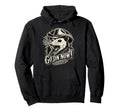 Cowboy Opossum Go Now Git Hoodie - Trendy Graphic Unisex - T-Shirt, Sweatshirt, Hoodie