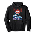 Big Wave Vaporwave Aesthetic 80S Hoodie - Minimalist Print for Adults - T-Shirt, Sweatshirt, Hoodie