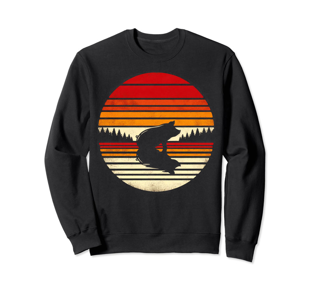 Pig Sunset Safari 70S Sweatshirt - Trendy Graphic Men Women - T-Shirt, Sweatshirt, Hoodie