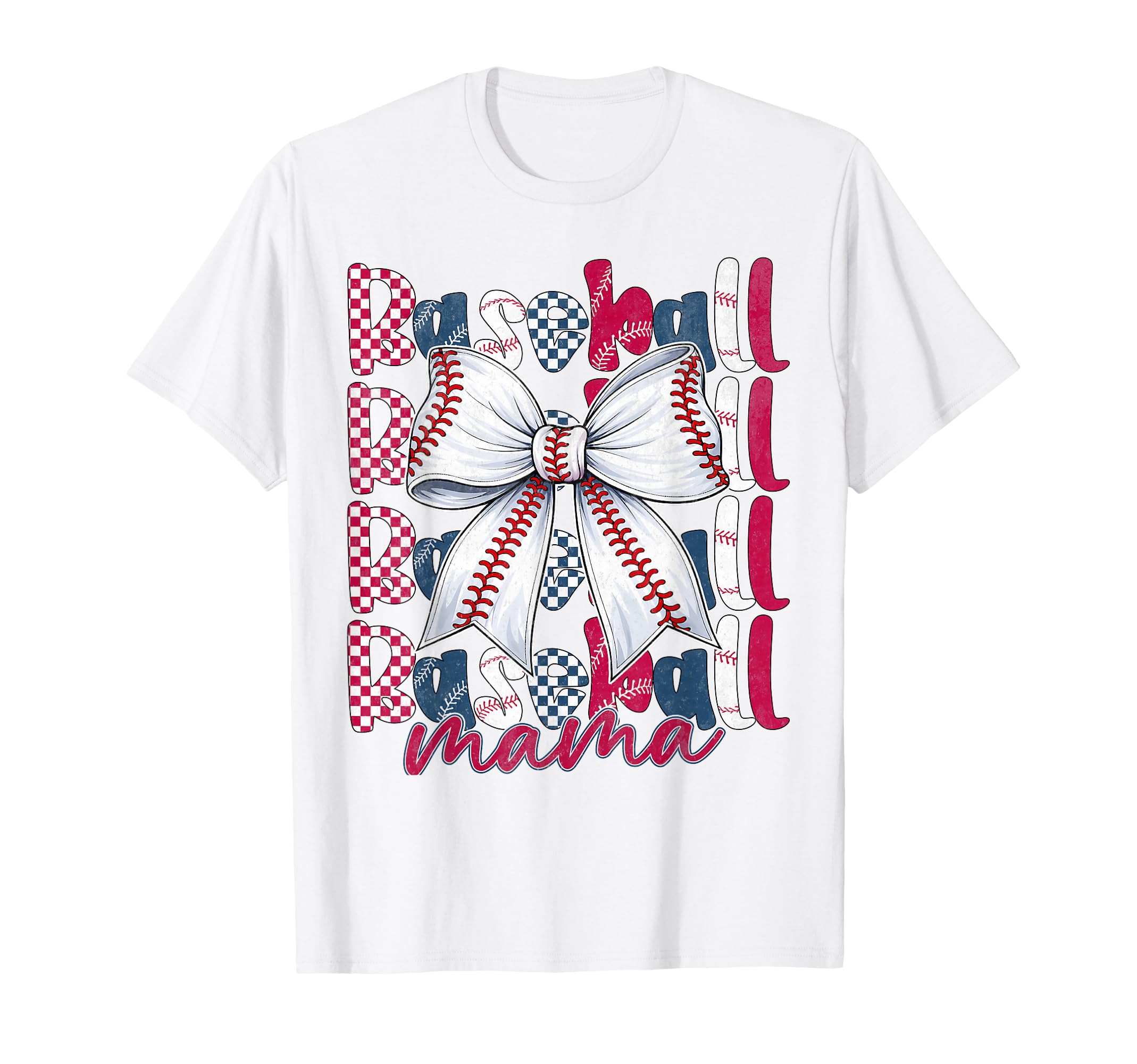 Coquette Baseball Mama Baseball T-Shirt - Casual Everyday Wear Men Women - T-Shirt, Sweatshirt, Hoodie