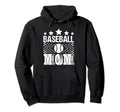 Baseball Mom Funny Baseball Lover Mom Hoodie - Minimalist Print for Adults - T-Shirt, Sweatshirt, Hoodie