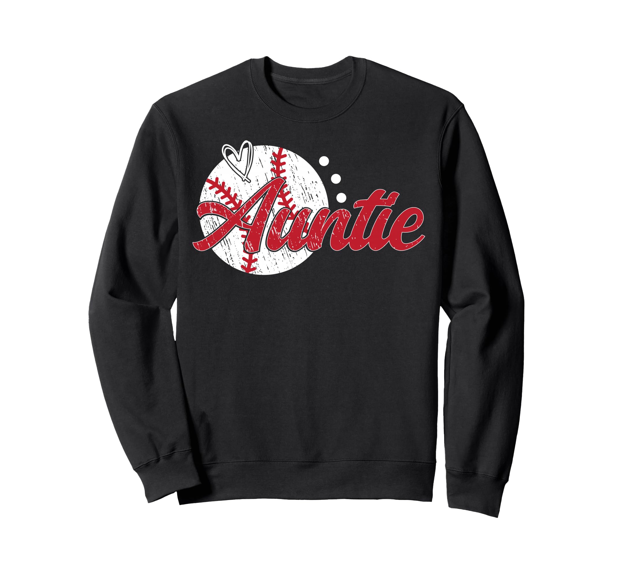 Auntie Baseball Player Aunt Baseball Sweatshirt - Aesthetic Graphic Unisex - T-Shirt, Sweatshirt, Hoodie