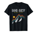 Big Sky Montana Usa Ski Resort 1980S T-Shirt - Minimalist Print for Adults - T-Shirt, Sweatshirt, Hoodie