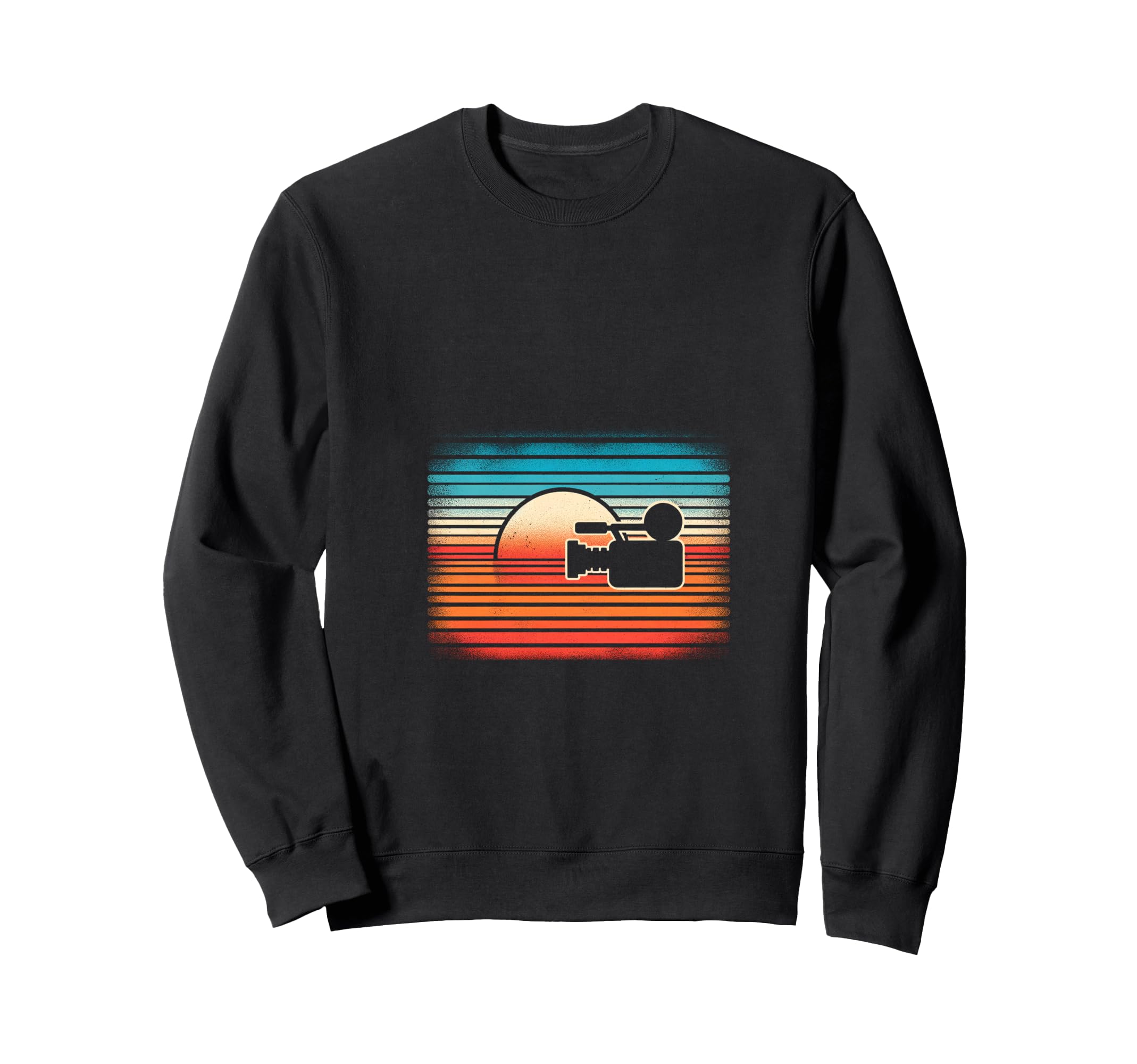Sunset Camera T-Shirt - Unique Graphic for Adults - T-Shirt, Sweatshirt, Hoodie