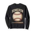 Homerun Baseball Player Team And Sweatshirt - Custom Art Print Men Women - T-Shirt, Sweatshirt, Hoodie