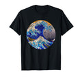 Big Blue Wave Great Wave Off Kanagawa T-Shirt - Minimalist Print Unisex - T-Shirt, Sweatshirt, Hoodie