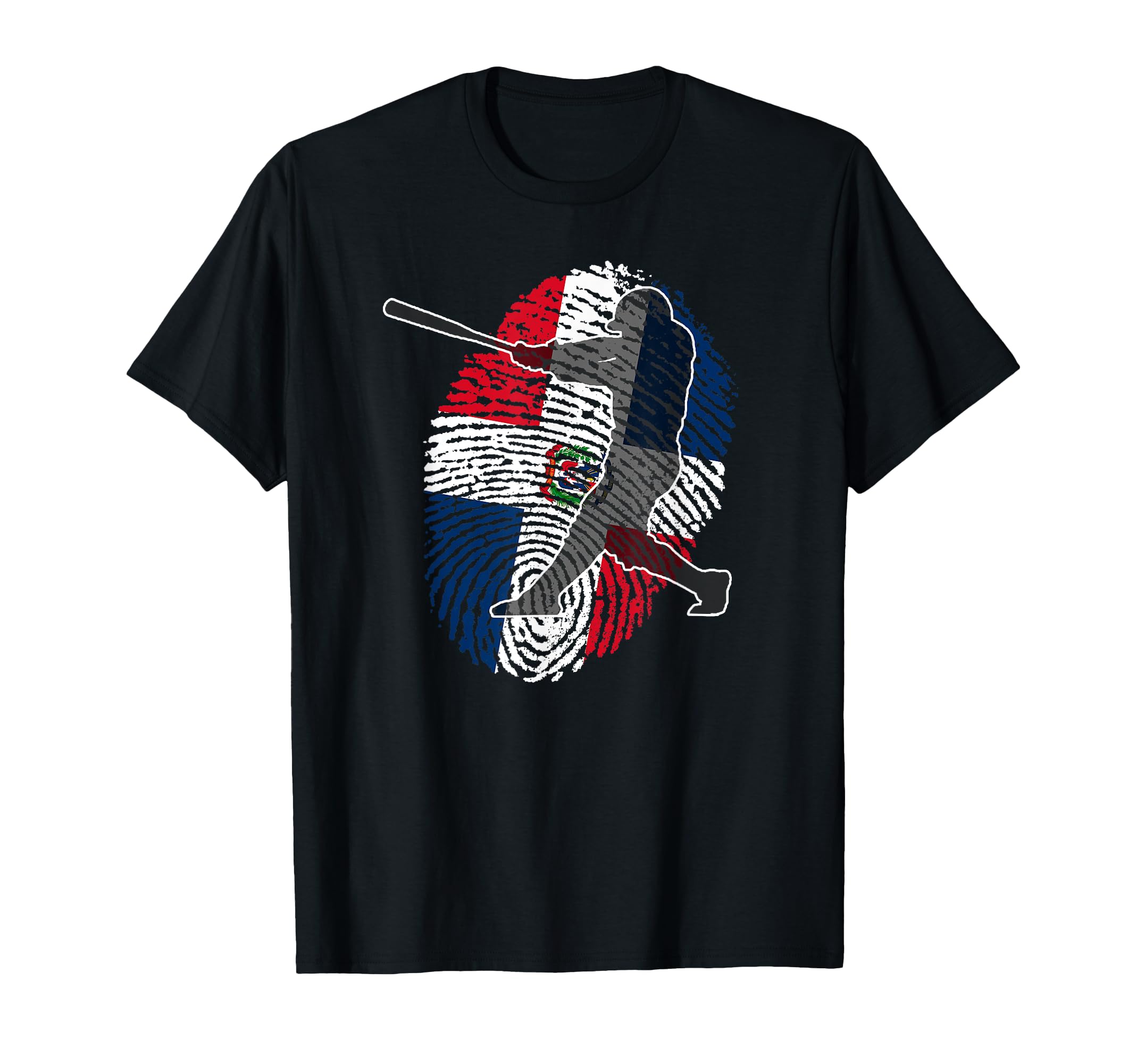Dominican Republic Baseball Batter Dna T-Shirt - Unique Graphic for Adults - T-Shirt, Sweatshirt, Hoodie
