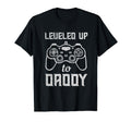 Leveled Up To Daddy Gamer Dad T-Shirt - Streetwear Style for Adults - T-Shirt, Sweatshirt, Hoodie