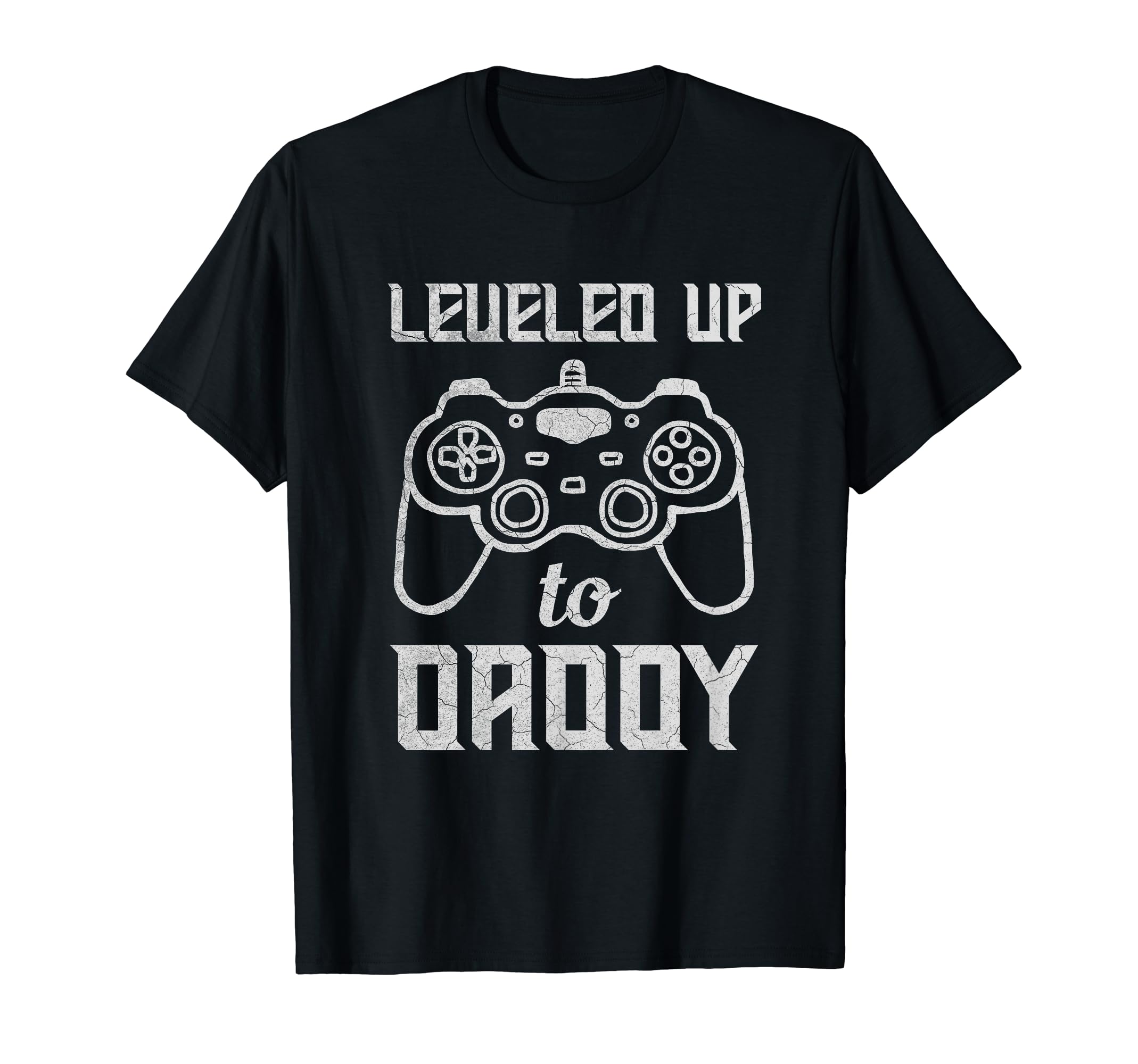 Leveled Up To Daddy Gamer Dad T-Shirt - Streetwear Style for Adults - T-Shirt, Sweatshirt, Hoodie