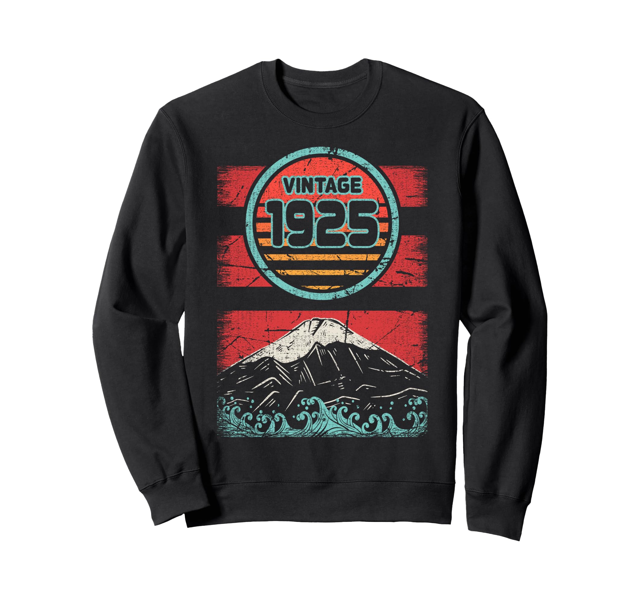 1925 Birthday Sunset Sweatshirt - Trendy Graphic Men Women - T-Shirt, Sweatshirt, Hoodie