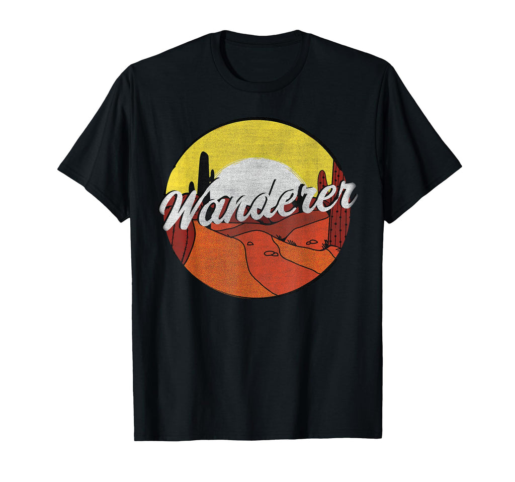 Wanderer Boho Southwest Desert Cactus T-Shirt - Streetwear Style Unisex - T-Shirt, Sweatshirt, Hoodie