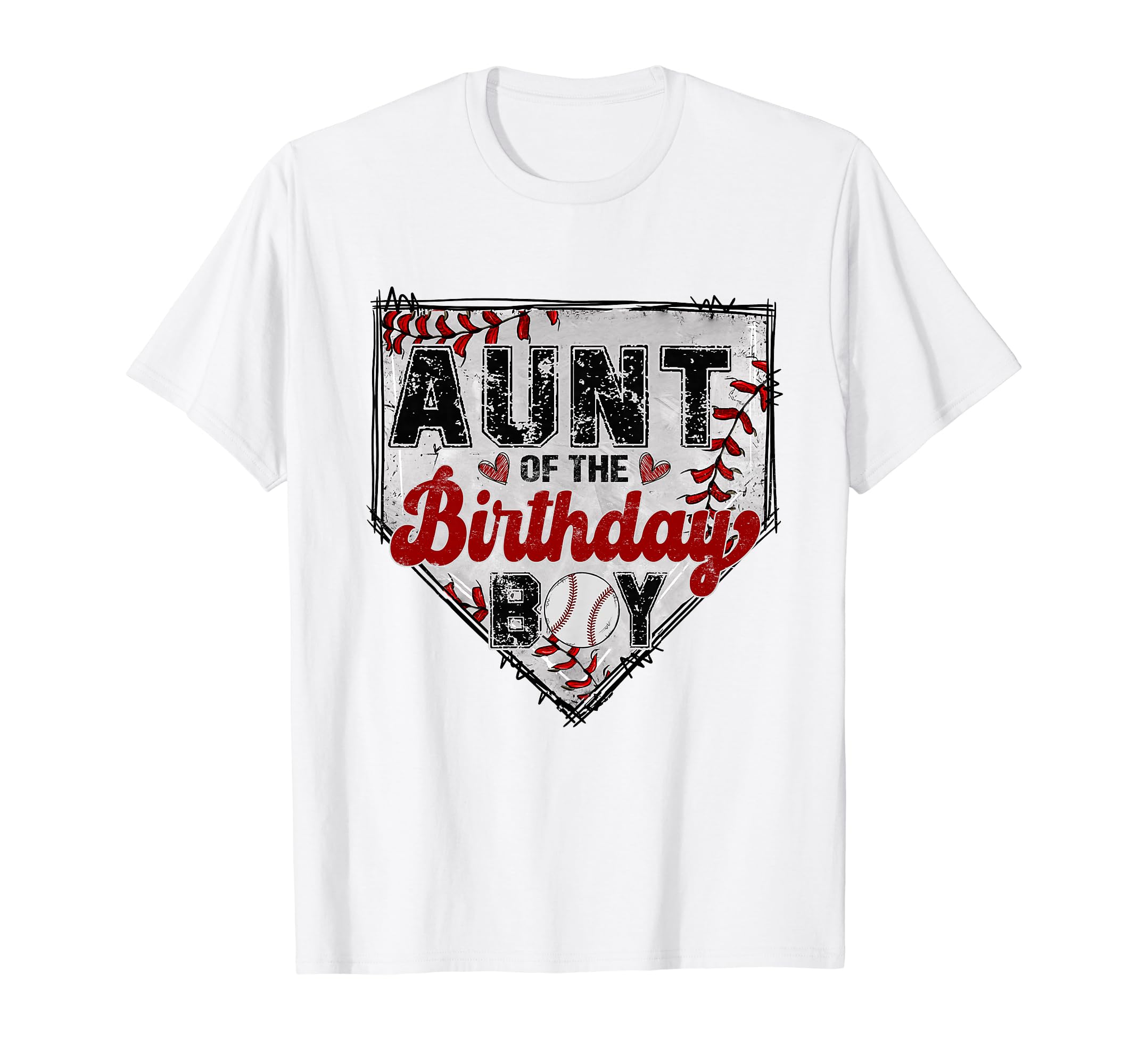 Aunt Birthday Baseball Lover Family T-Shirt - Streetwear Style Unisex - T-Shirt, Sweatshirt, Hoodie