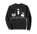 Childhood Heroes Cassette Tape Sweatshirt - Custom Art Print for Adults - T-Shirt, Sweatshirt, Hoodie