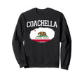 Coachella Ca California Flag Usa Sweatshirt - Fun Novelty Design Men Women - T-Shirt, Sweatshirt, Hoodie