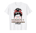 Baseball Cousin Messy Bun Sunglasses T-Shirt - Custom Art Print Unisex - T-Shirt, Sweatshirt, Hoodie