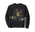 90S Y2K Cat Headphones Stars Sweatshirt - Casual Everyday Wear Unisex - T-Shirt, Sweatshirt, Hoodie