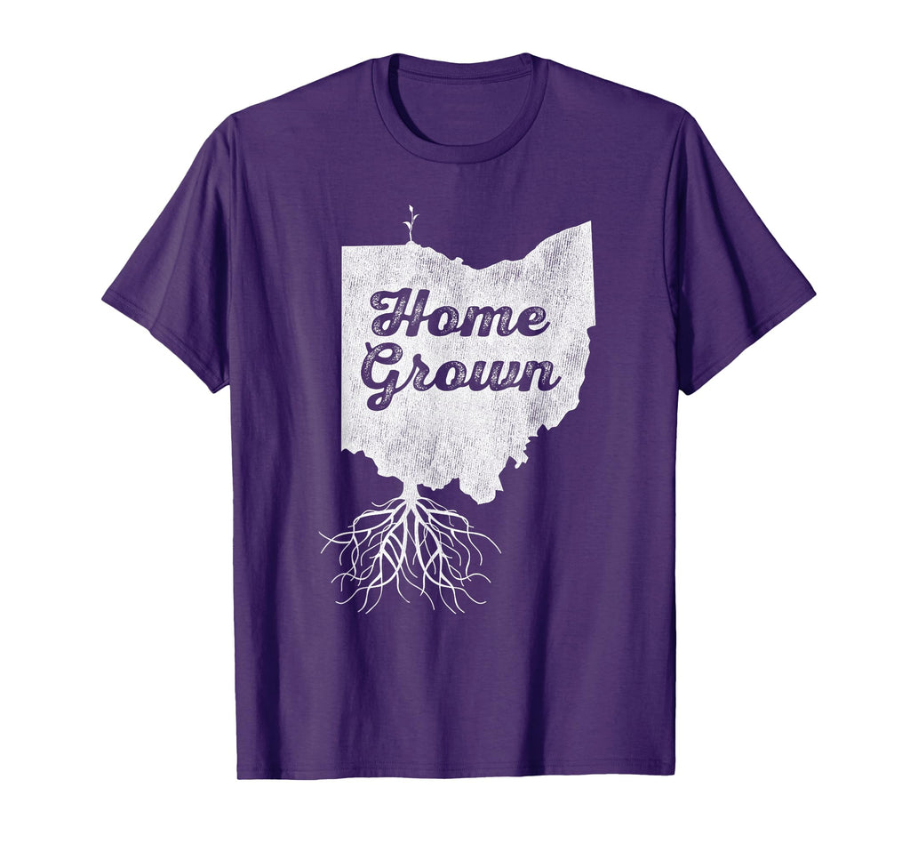 Ohio Home Grown Roots Oh State Pride T-Shirt - Fun Novelty Design Unisex - T-Shirt, Sweatshirt, Hoodie