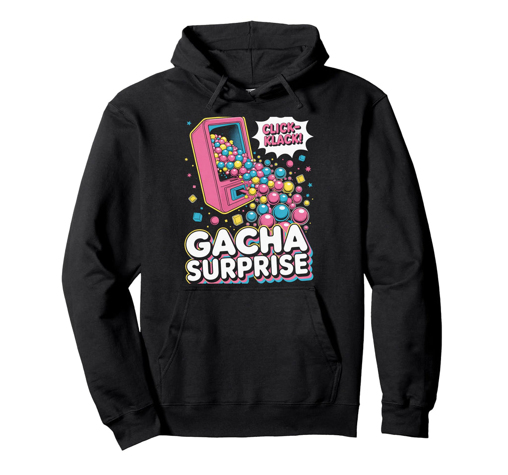 Gacha Surprise Pop Culture Japanese Hoodie - Custom Art Print for Adults - T-Shirt, Sweatshirt, Hoodie