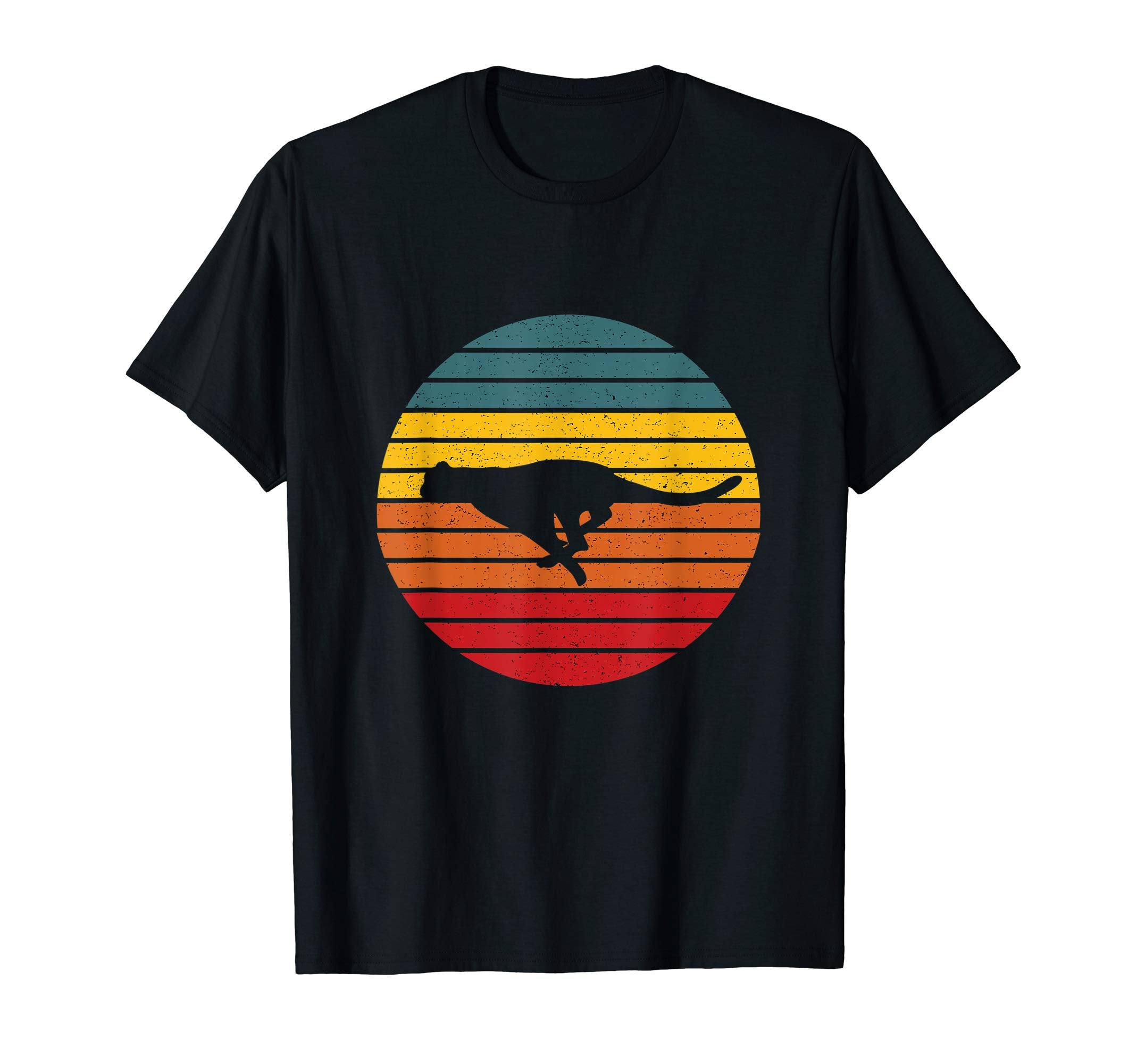 Cheetah Sunset T-Shirt - Minimalist Print Unisex - T-Shirt, Sweatshirt, Hoodie