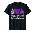 Peace Love Harm Reduction Overdose T-Shirt - Novelty Apparel Unisex - T-Shirt, Sweatshirt, Hoodie