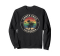 Santa Cruz California Sunset Sweatshirt - Aesthetic Graphic for Adults - T-Shirt, Sweatshirt, Hoodie