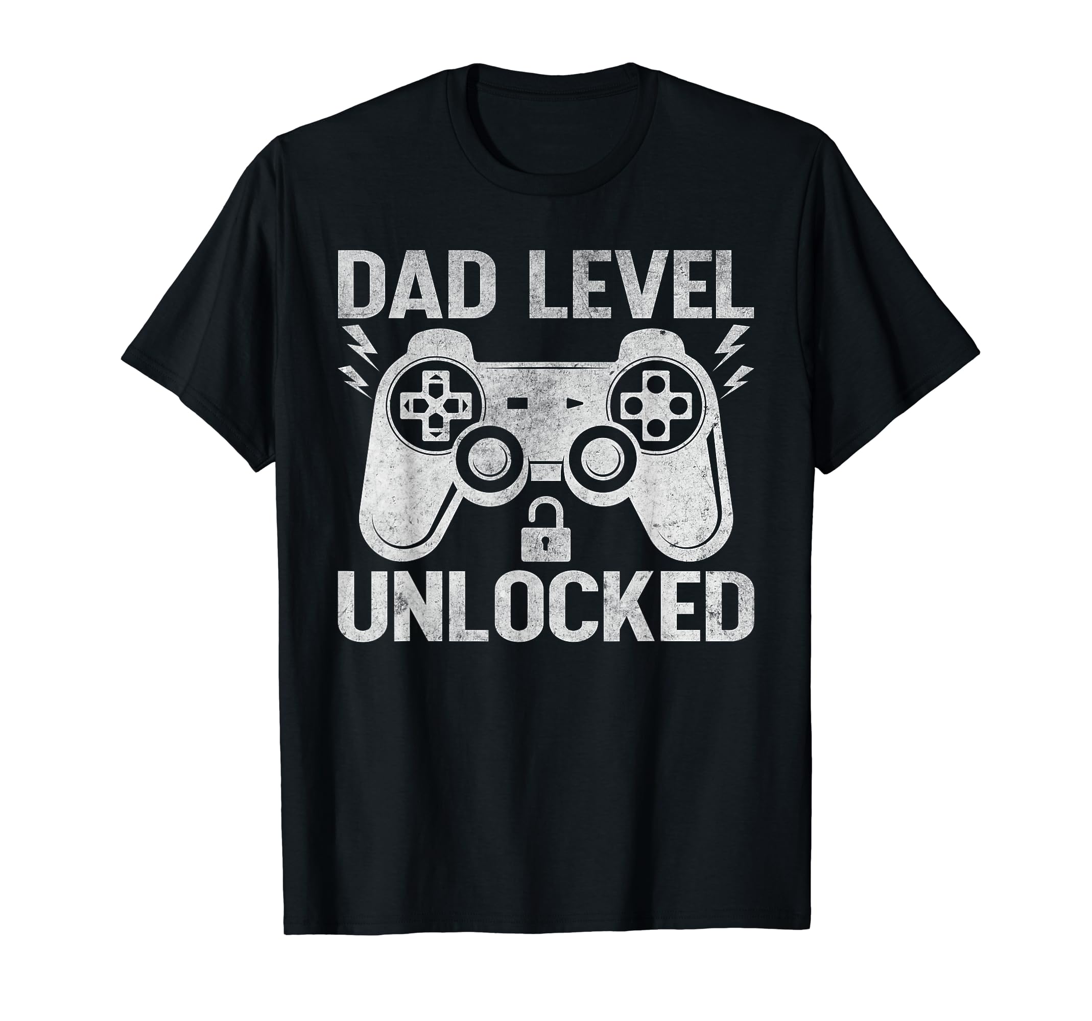Dad Level Unlocked Gaming Gamer New T-Shirt - Fun Novelty Design Men Women - T-Shirt, Sweatshirt, Hoodie