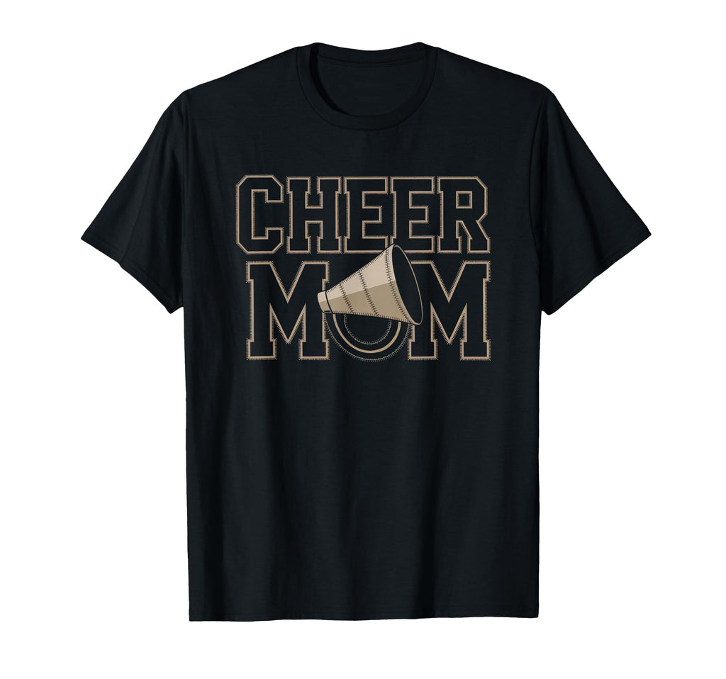Cheer Mom Mother Bow Cheerleader Game T-Shirt - Graphic Print Men Women - T-Shirt, Sweatshirt, Hoodie