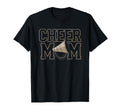 Cheer Mom Mother Bow Cheerleader Game T-Shirt - Graphic Print Men Women - T-Shirt, Sweatshirt, Hoodie