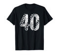 Baseball Softball Mom 40 Number T-Shirt - Casual Everyday Wear Men Women - T-Shirt, Sweatshirt, Hoodie