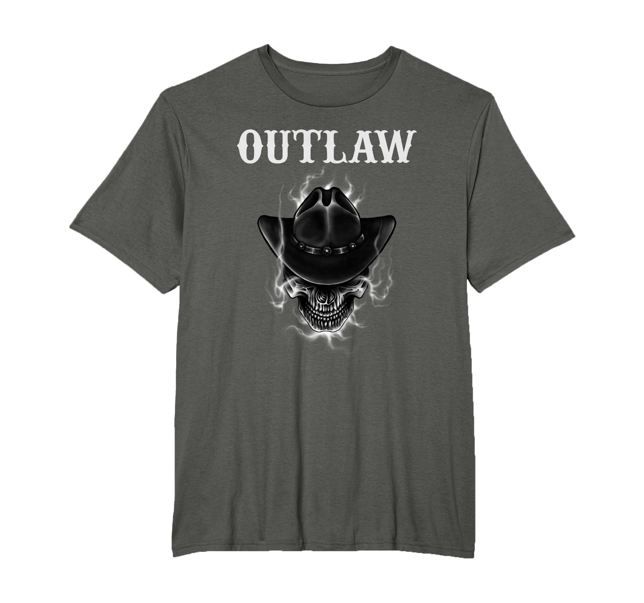 Skulls Lover Skull Wearing Cowboy Hat T-Shirt - Novelty Apparel Unisex - T-Shirt, Sweatshirt, Hoodie