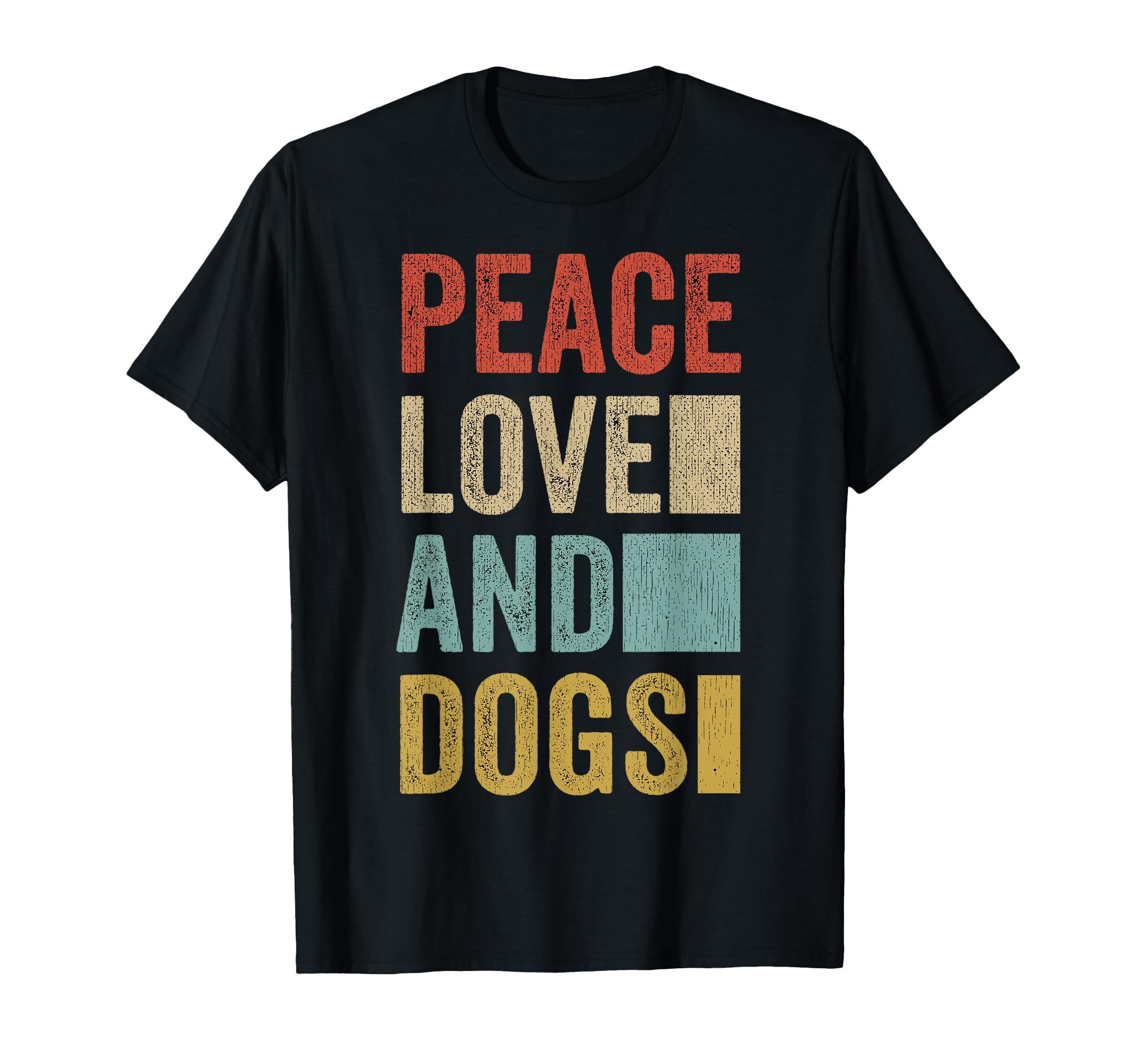 Peace Love Dogs Dad Gifts Dog Mom Hoodie - Casual Everyday Wear for Adults - T-Shirt, Sweatshirt, Hoodie